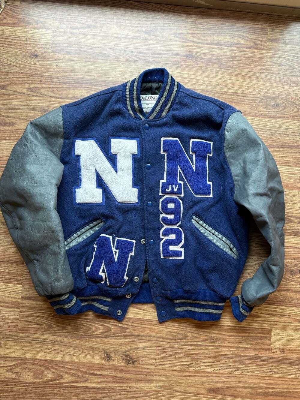 1998 Varsity Jacket with multiple patches Size:xl